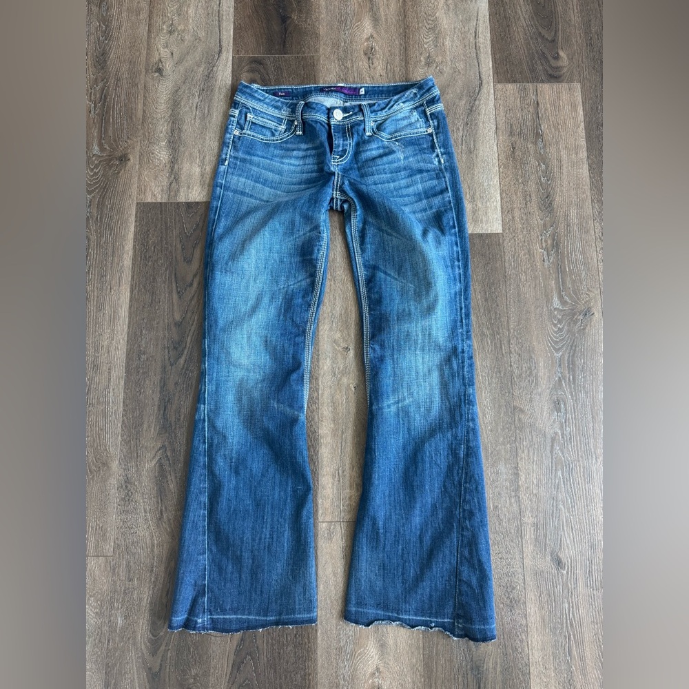 Women's Blue Flare Jeans